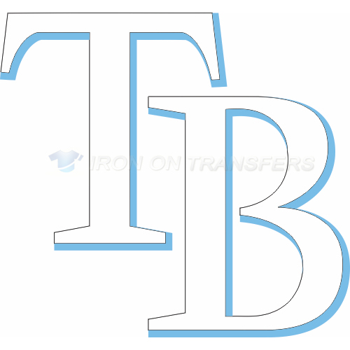 Tampa Bay Rays Iron-on Stickers (Heat Transfers)NO.1945